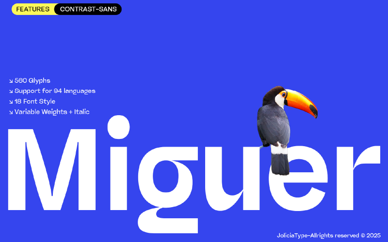 Miguer Sans | Contrast Sans