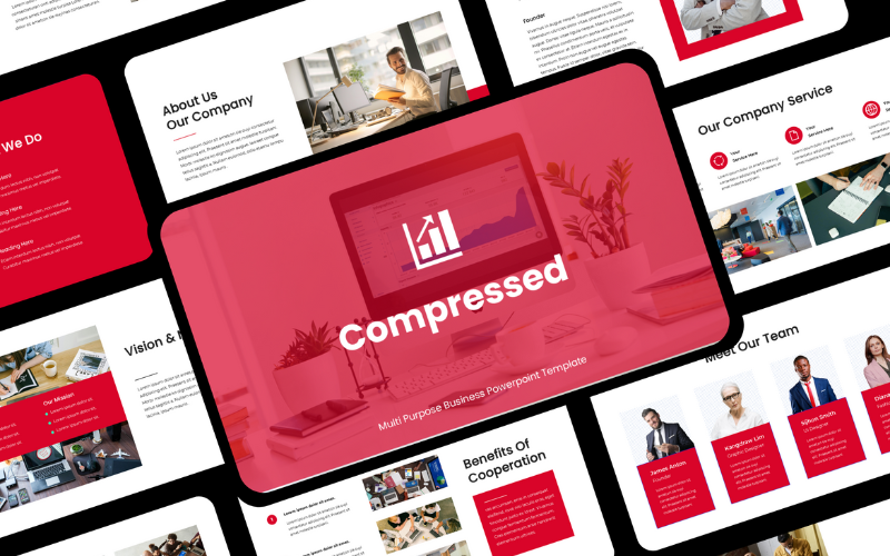 Gecomprimeerd - Multifunctionele presentatie