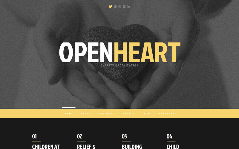 Charity Responsive WordPress Teması