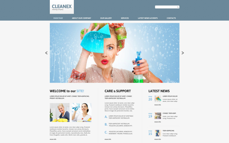 очистка отзывчивого шаблона joomla