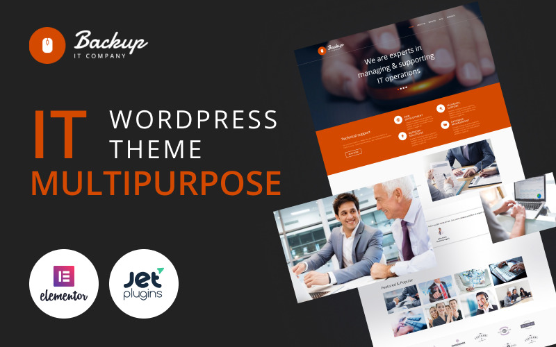 бухгалтерский учет многоцелевой современный wordpress элементор тема