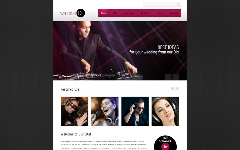 Personal Page Drupal Template #48072 TemplateMonster