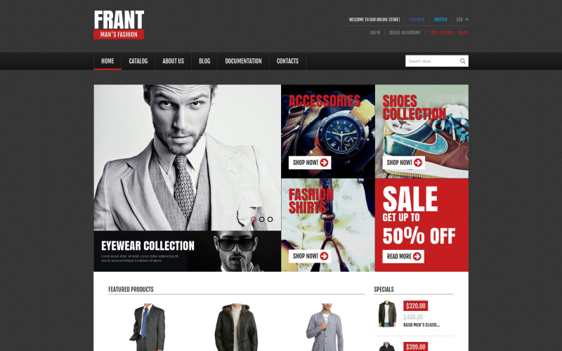 Tema Shopify reattivo per abbigliamento