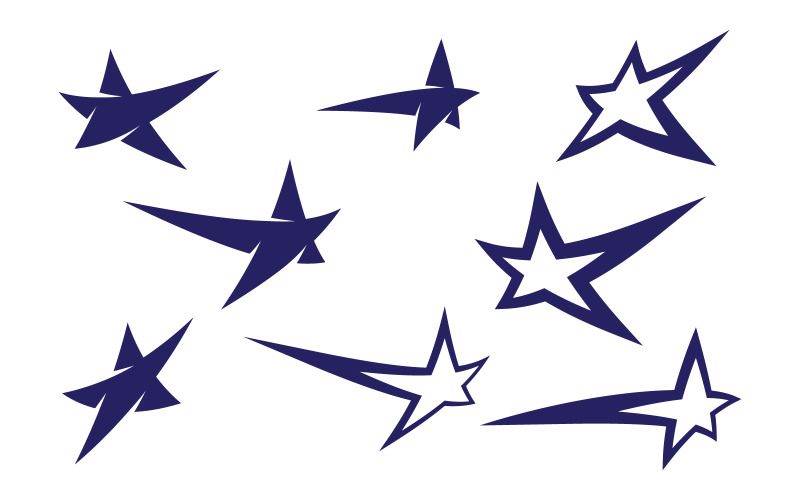 Ikona Faster Star Design šablony vektorové ilustrace v.3