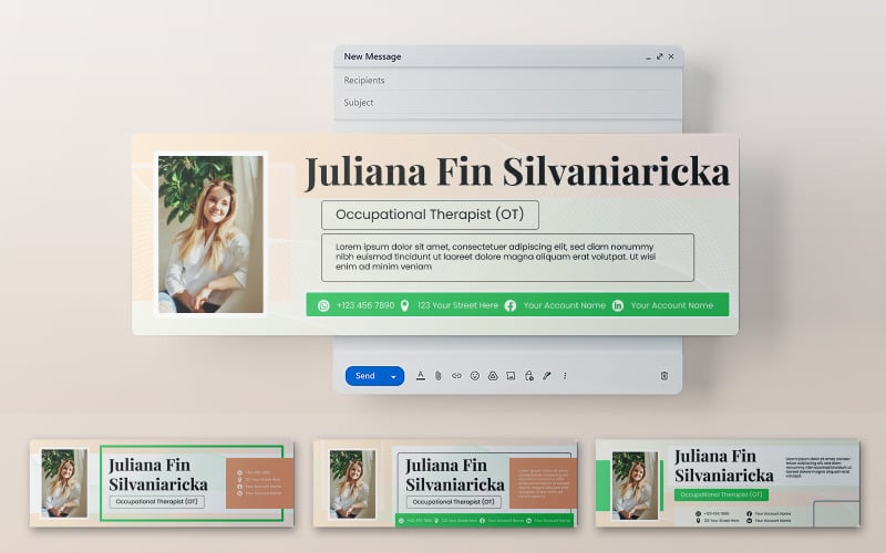 Minimalist Email Header 926 #481319 - TemplateMonster