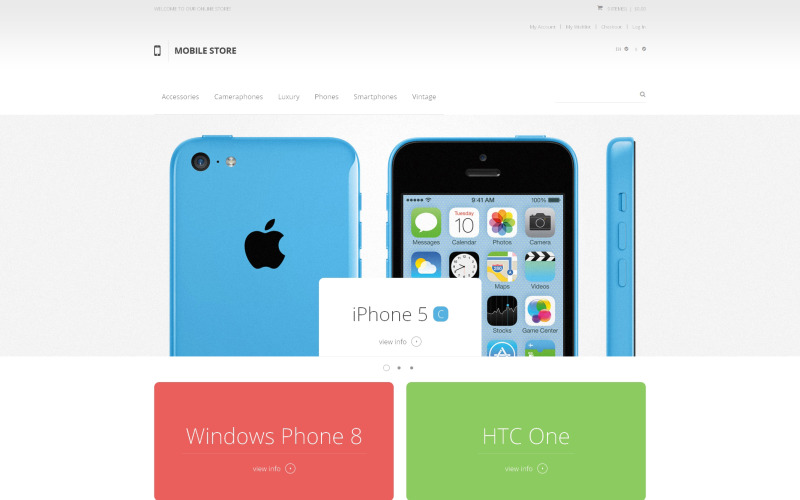 мобильная тема heaven magento