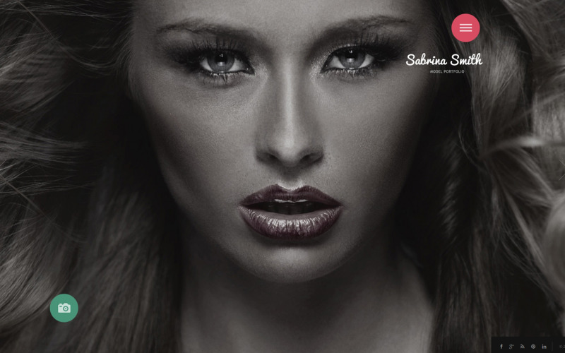 модель портфолио адаптивный шаблон сайта