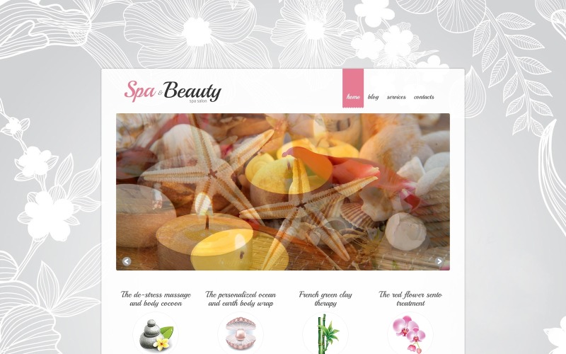 Spa Procedures Joomla-sjabloon