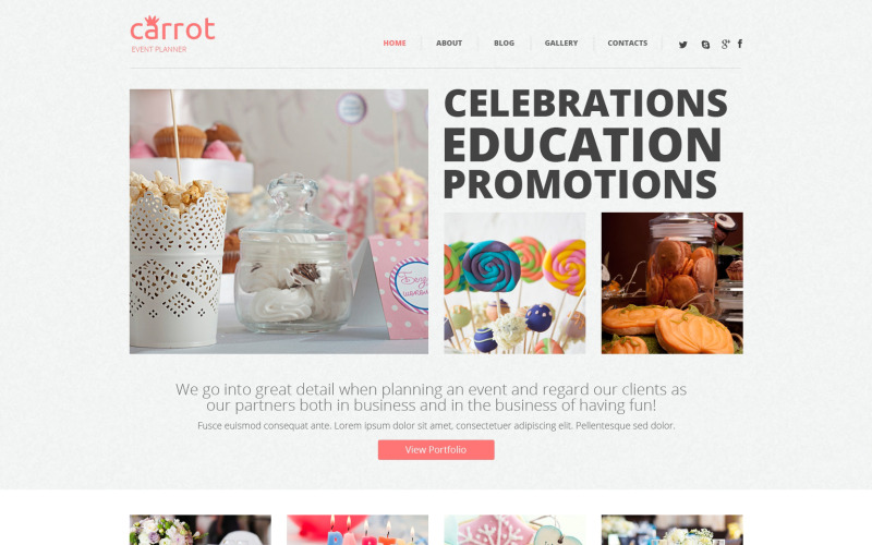 Thème WordPress Event Planner