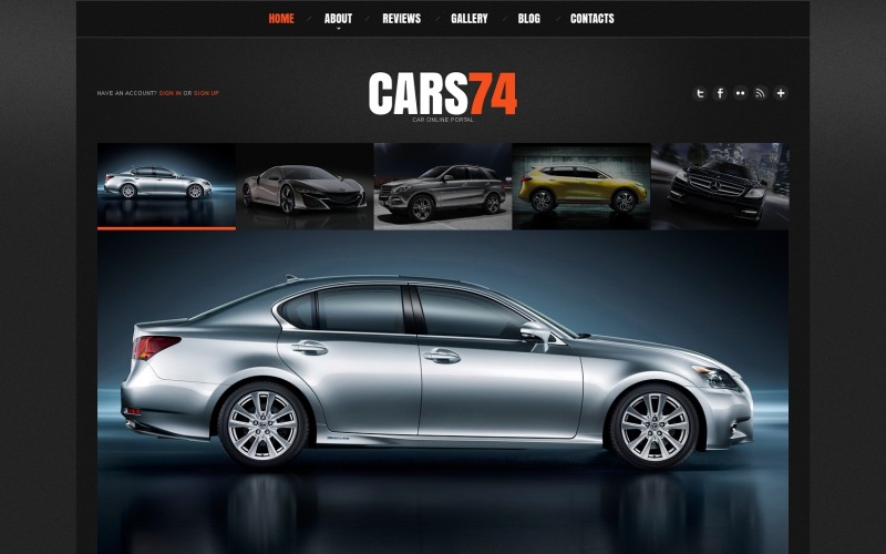 Thème WordPress pour concessionnaire automobile