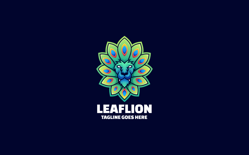 Logo přechodu maskota Leaflion