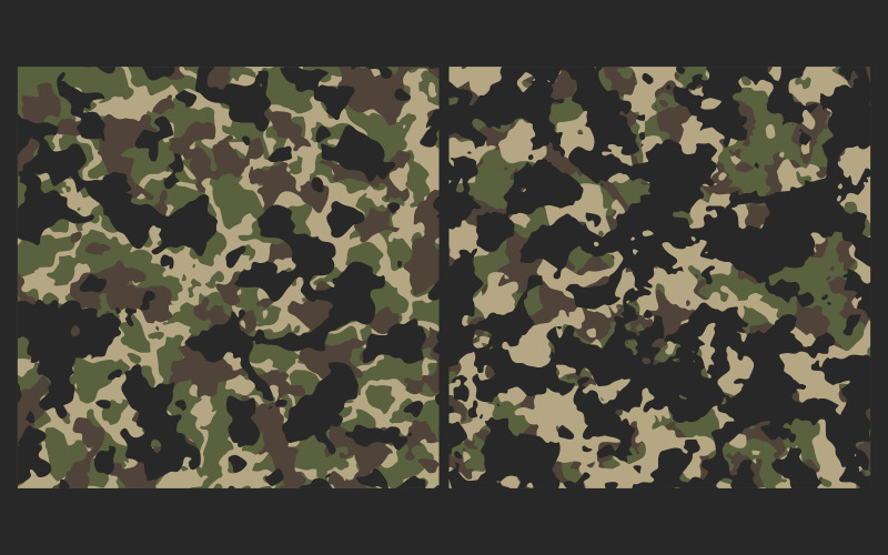 Textur Textil Camouflage Militär wiederholt Armee Illustration Design v.3