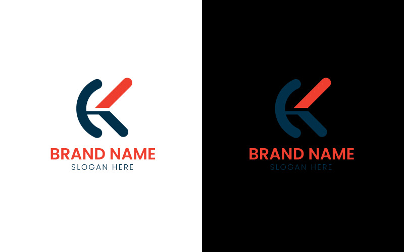 Logotipo da empresa letra K-702