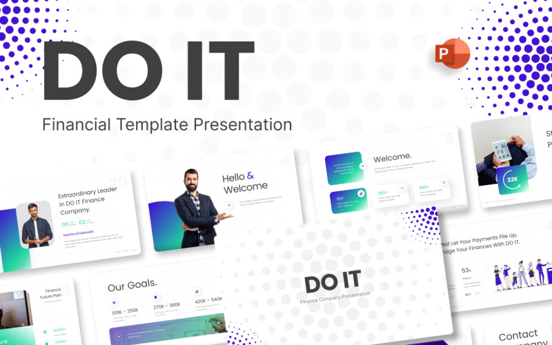 DO IT Financial Multipurpose PowerPoint Template