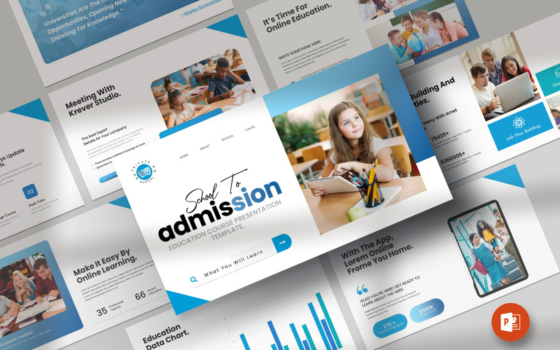 Präsentationsvorlage für die Zulassung zur Schule