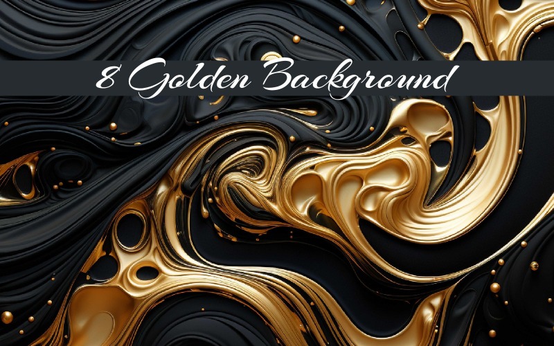 Um fundo de textura de parede criativa dourada