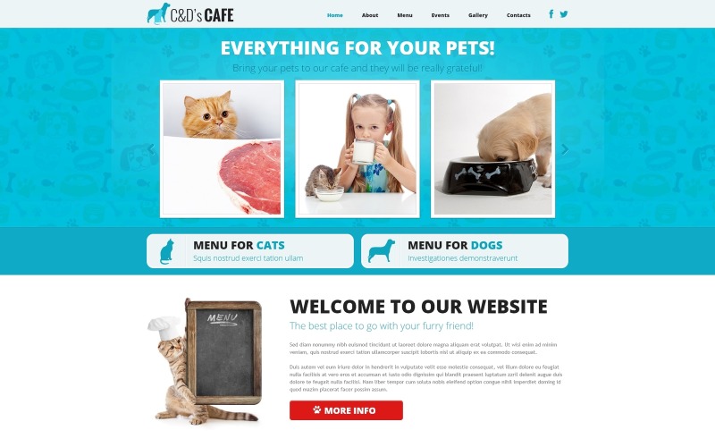 Pet Shop Responsive Joomla Teması
