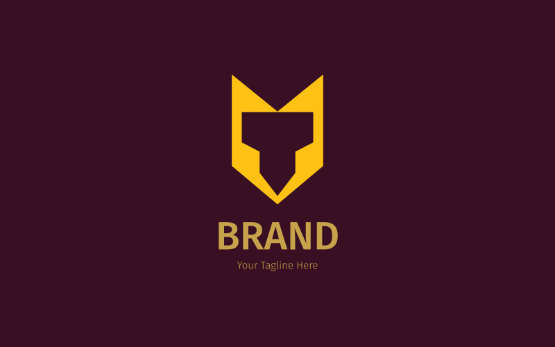 Foxy varumärke logotyp designmall