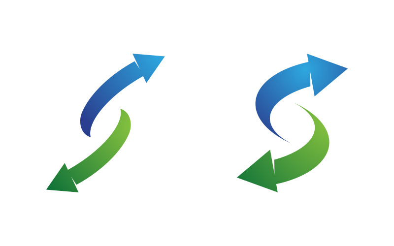 Faster Arrow Professional Financial Logo Template v.6