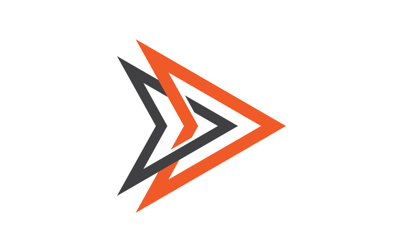 Faster Arrow Profesyonel Finansal Logo Şablonu v.20