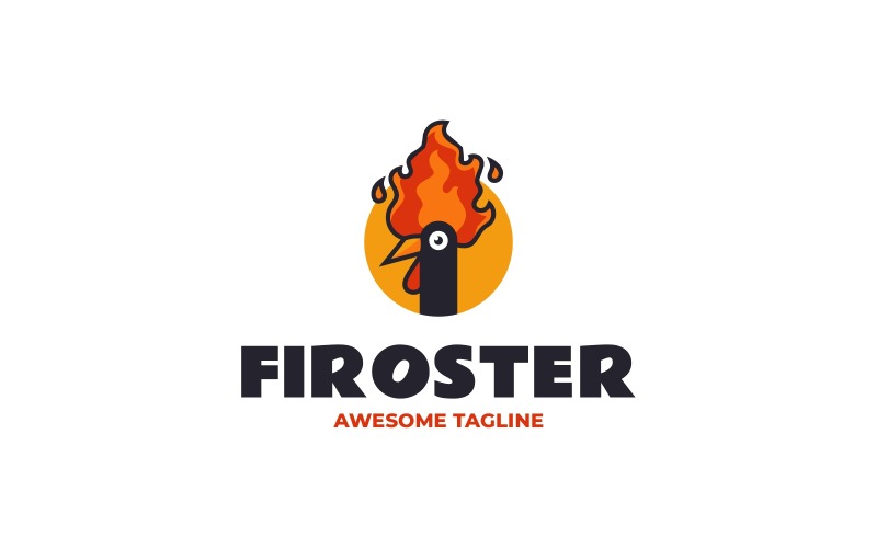 Firoster 简单吉祥物标志