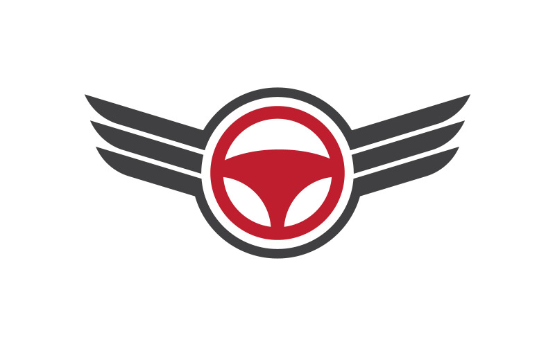 Rijopleiding pictogram sjabloon vector illustratie ontwerp v.1