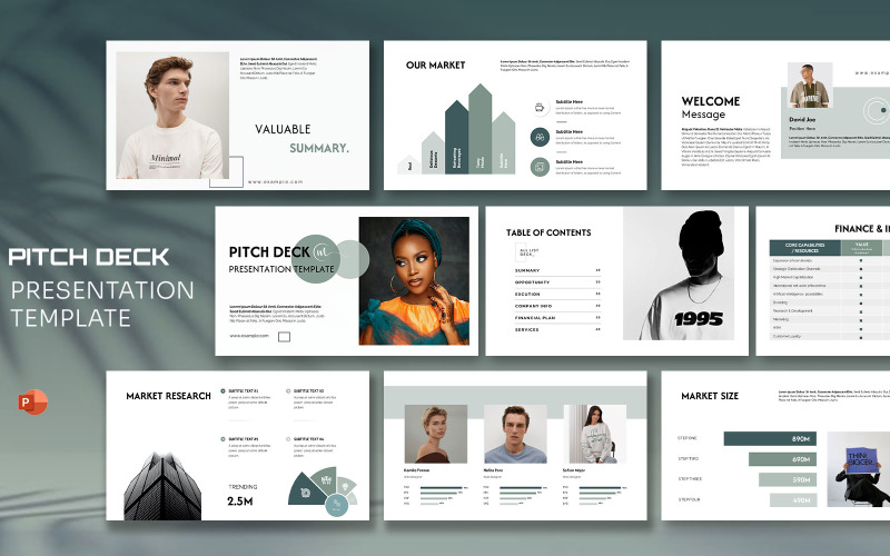 En İyi Pitch Deck Sunum Şablonu