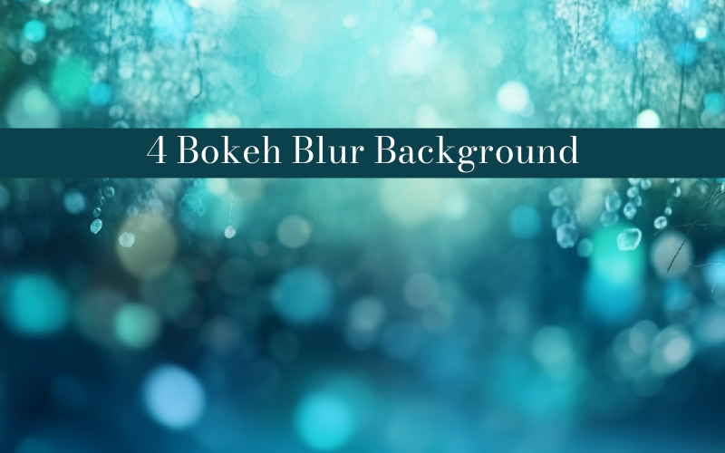 Rozmycie tła bokeh Obraz Ai