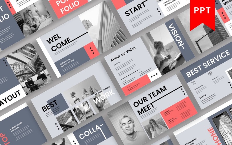 Maretta – Modello PowerPoint aziendale