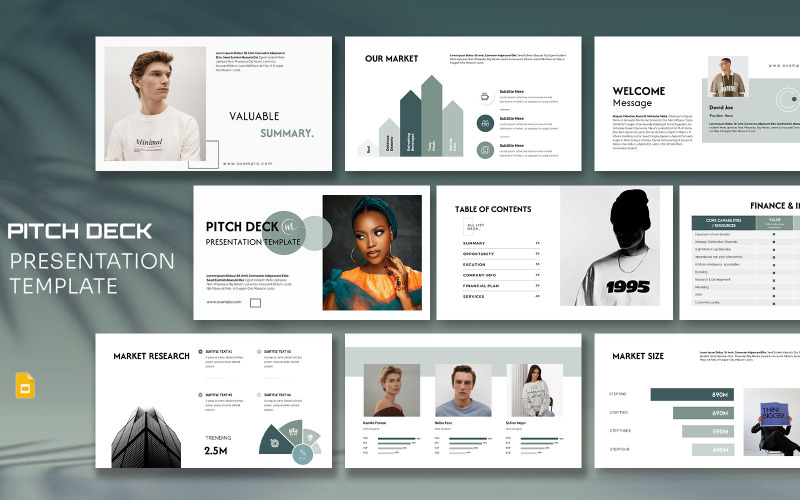 Prezentacja Google Pitch Deck