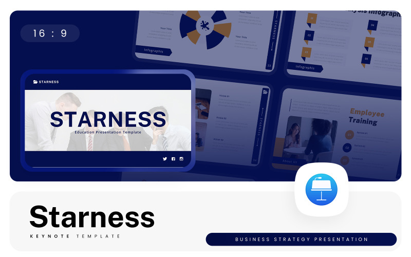 Starness – Modello di presentazione della strategia aziendale