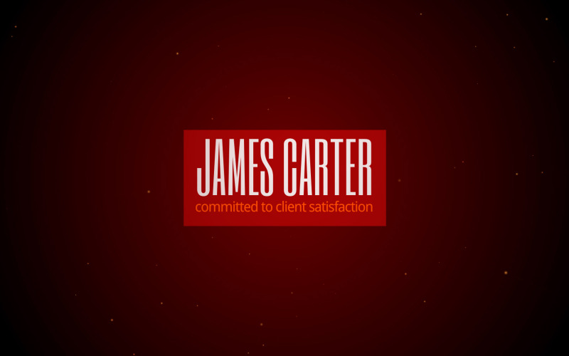 Photographer Portfolio After Effects Intro