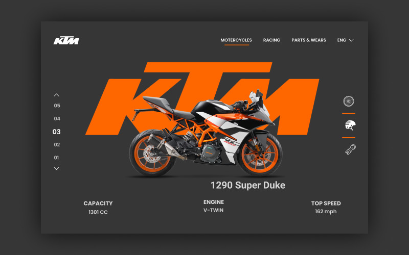 Elementi dell'interfaccia utente della landing page moderna