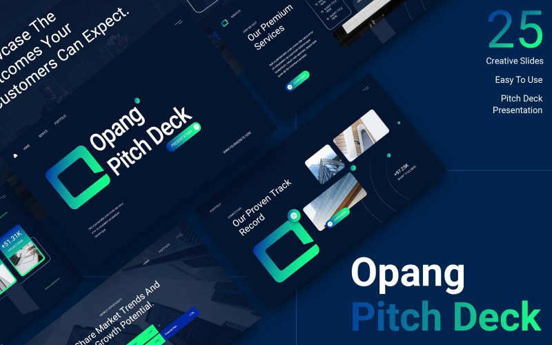 Opang - Prezentacja biznesowa Google Slides