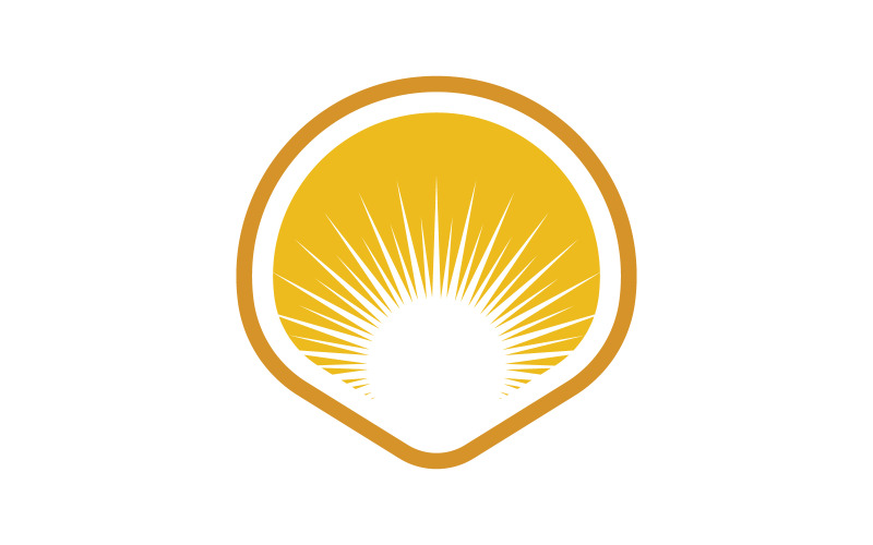 Shell vector icon silný koncept ilustrace šablona návrhu v.10