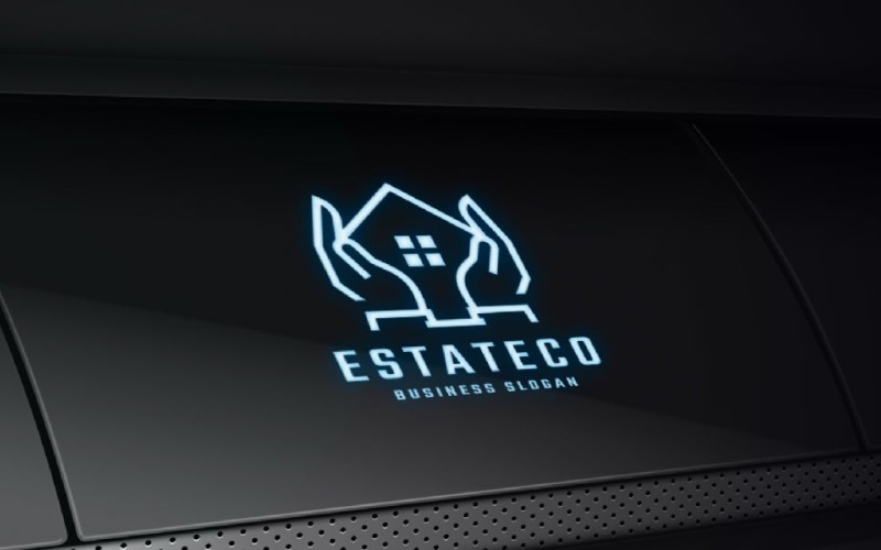 Hand Real Estate System Logo