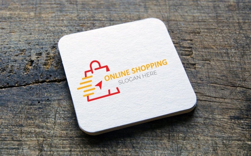 Online Shopping logo Company Logo Template