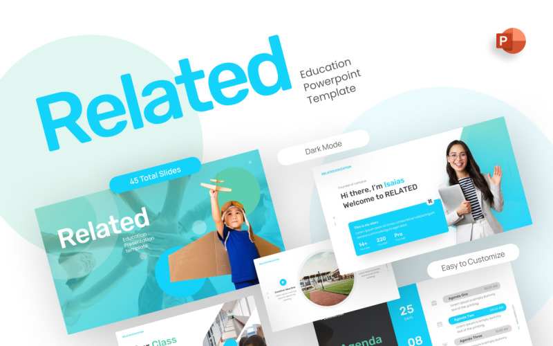 Related Education PowerPoint Template