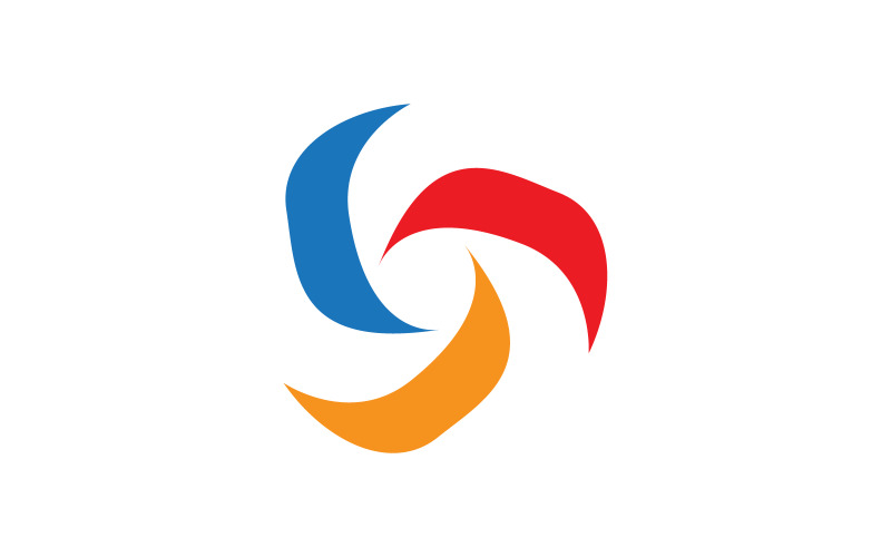 Ícone de conceito de triângulo Modelo de ilustração de design de logotipo v.14