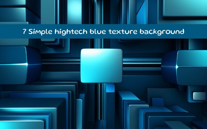 Simple hightech blue texture background