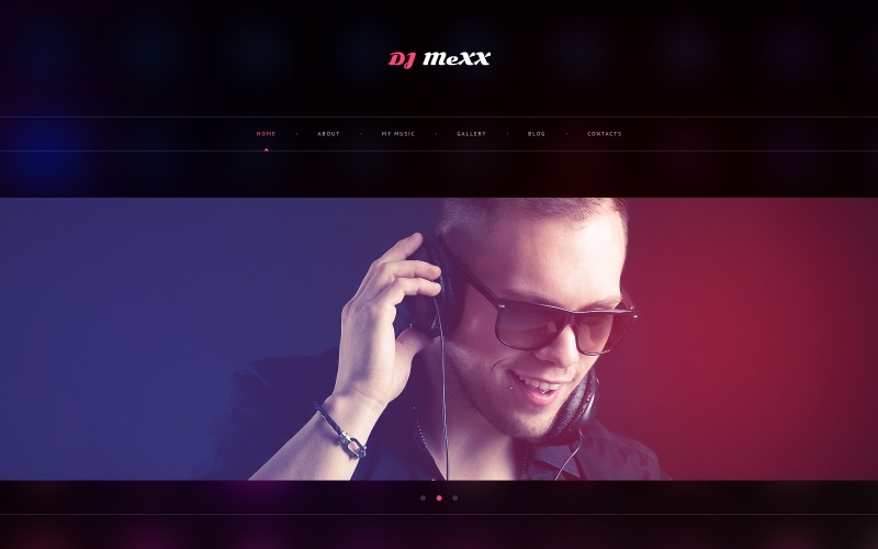 Musiksvarande WordPress-tema