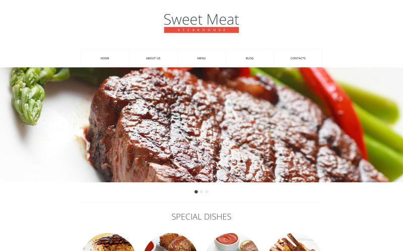 Steakhouse Drupal Şablonu