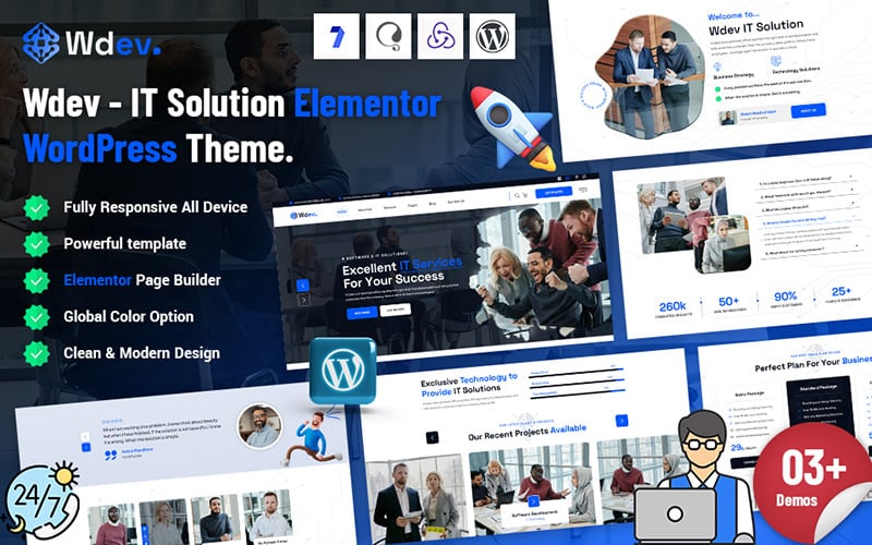 Itdev — IT-решение и все виды IT-тем WordPress