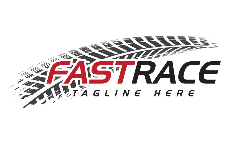 Fast Track Tire Race konceptdesign illustration mall v.8