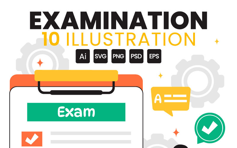 10 Educatieve examenillustraties