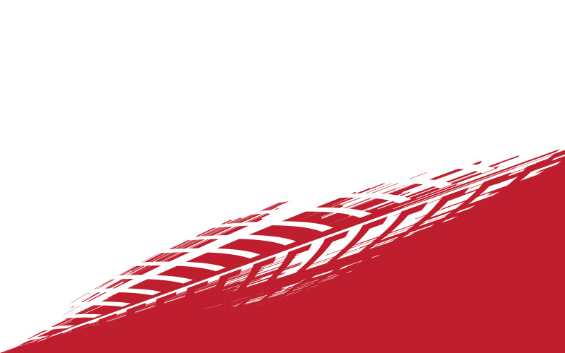 Modello di illustrazione del concetto di gara di pneumatici Fast Track v.12