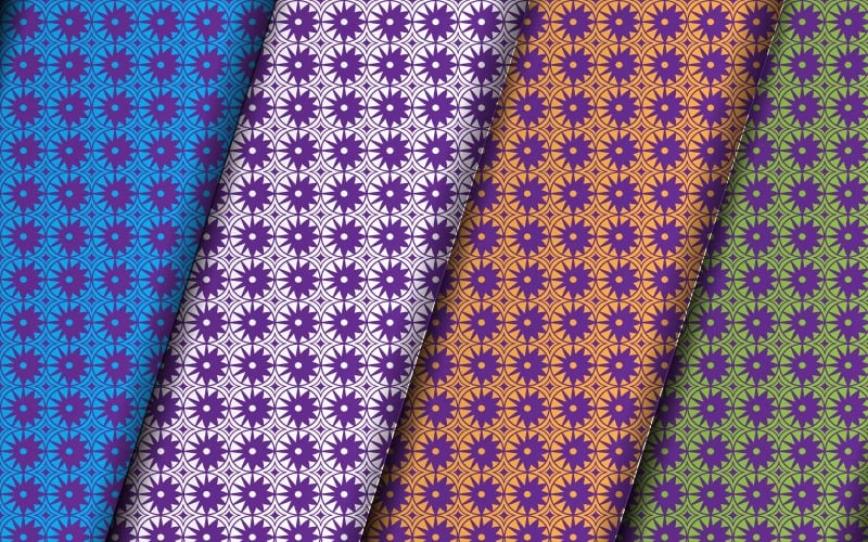 Customize eps seamless pattern design template.