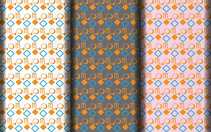 Modèle de conception de motif transparent vectoriel eps.