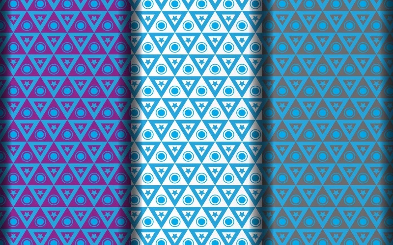 Modèle de conception de motif vectoriel entièrement personnalisable.