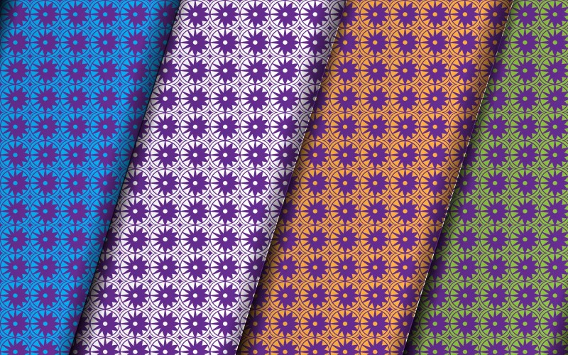 Personnalisez le modèle de conception de motif transparent EPS.